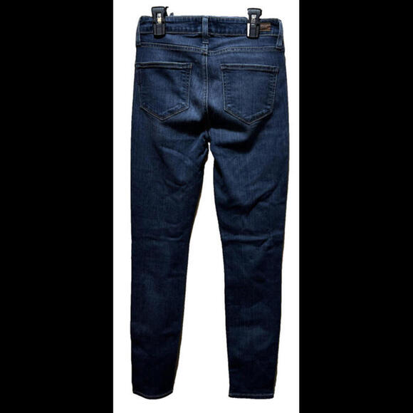 Paige Jeans Womens Size‎ 26 Hoxton Ultra Skinny High Waist Dark Wash Blue - Picture 3 of 4